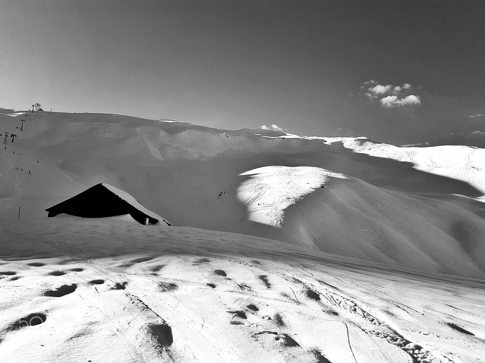 Samsung Galaxy S7 sample photo. Almhütte im winter photography