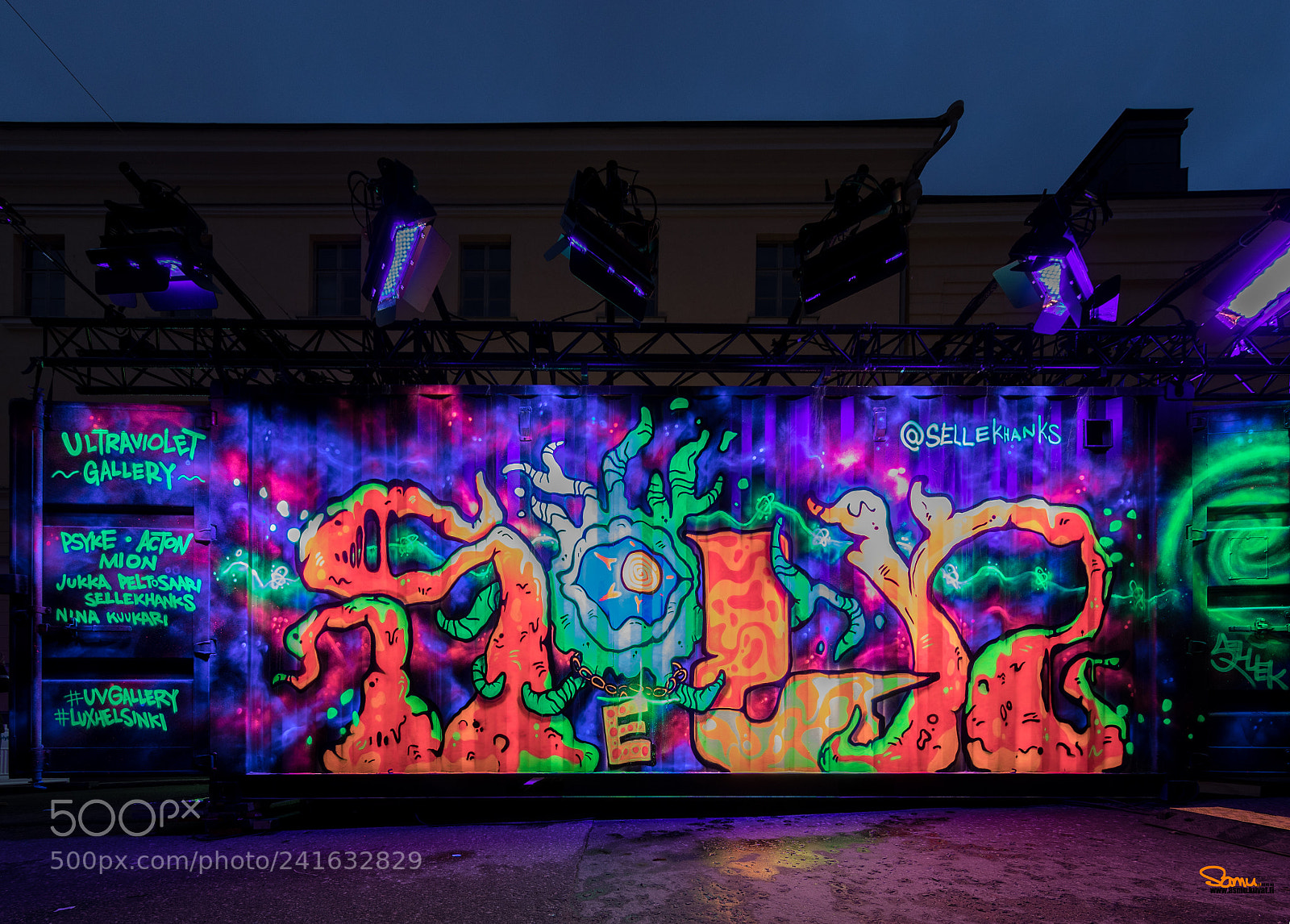 Canon EOS-1D X Mark II sample photo. Ultraviolet art 1 photography