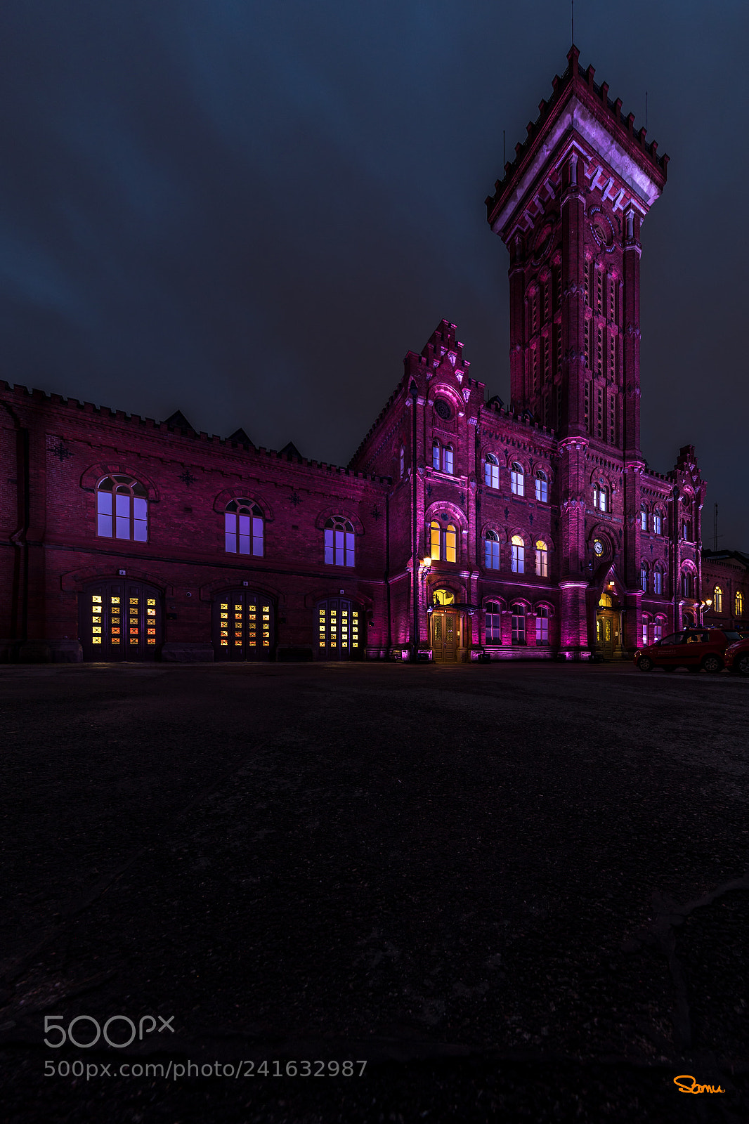 Canon EOS-1D X Mark II sample photo. Fire station in lux photography