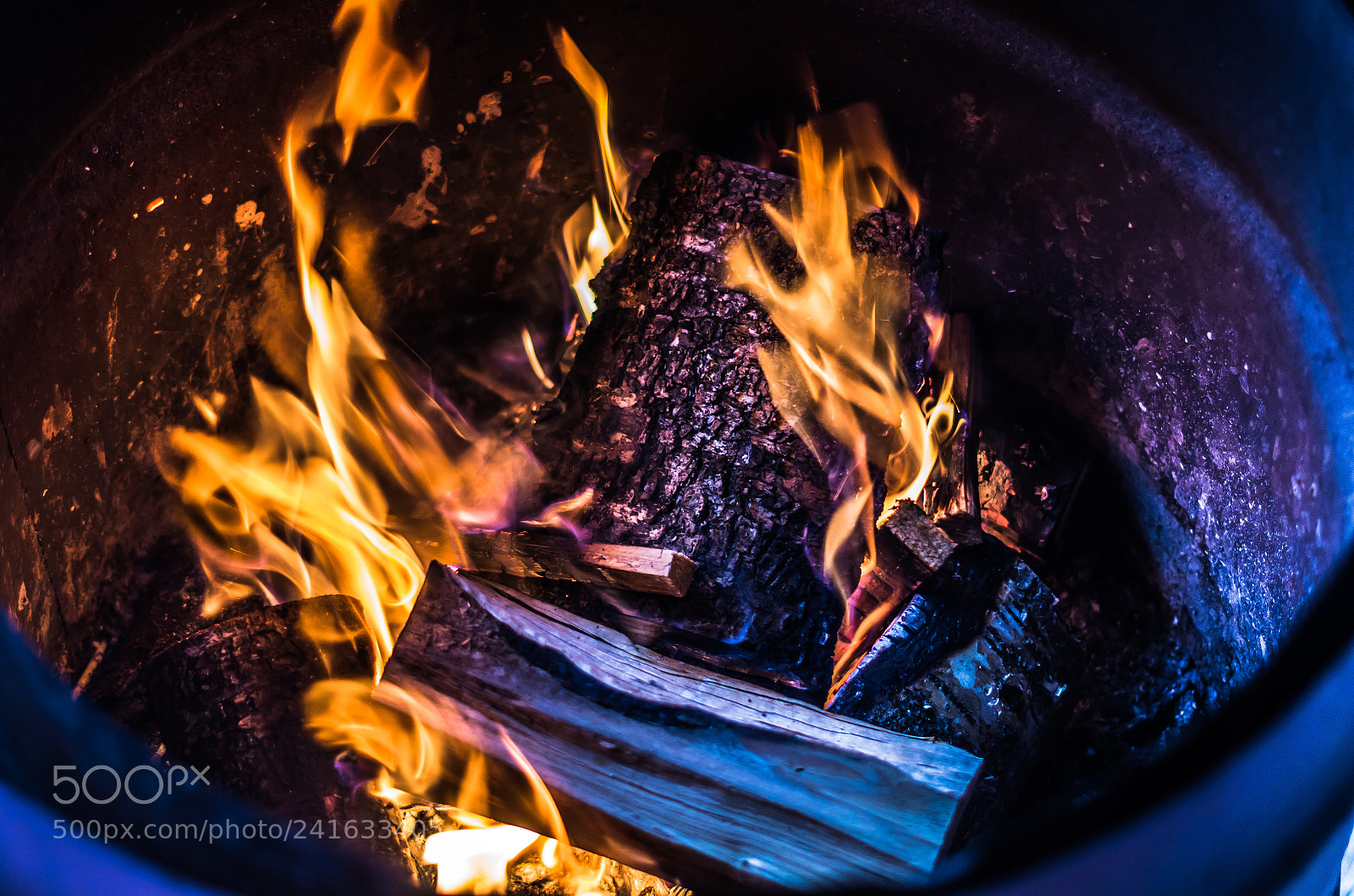 Pentax K-30 sample photo. Fire drum at winterville photography