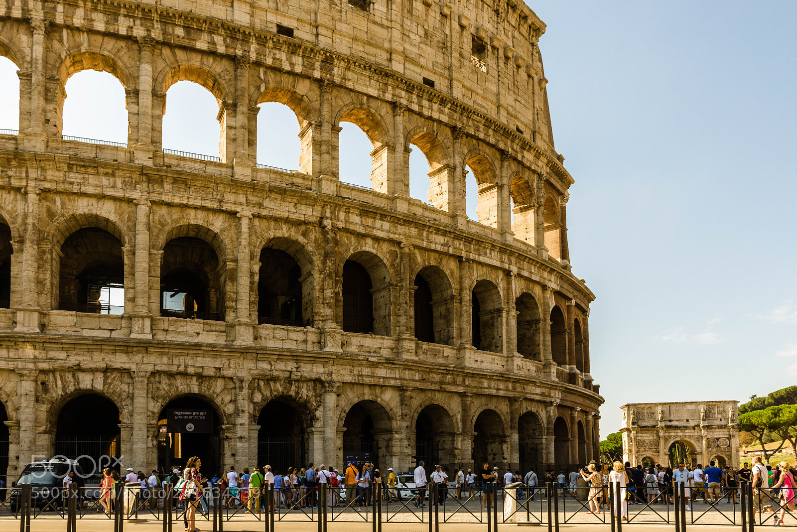 Nikon D600 sample photo. Am colosseum photography