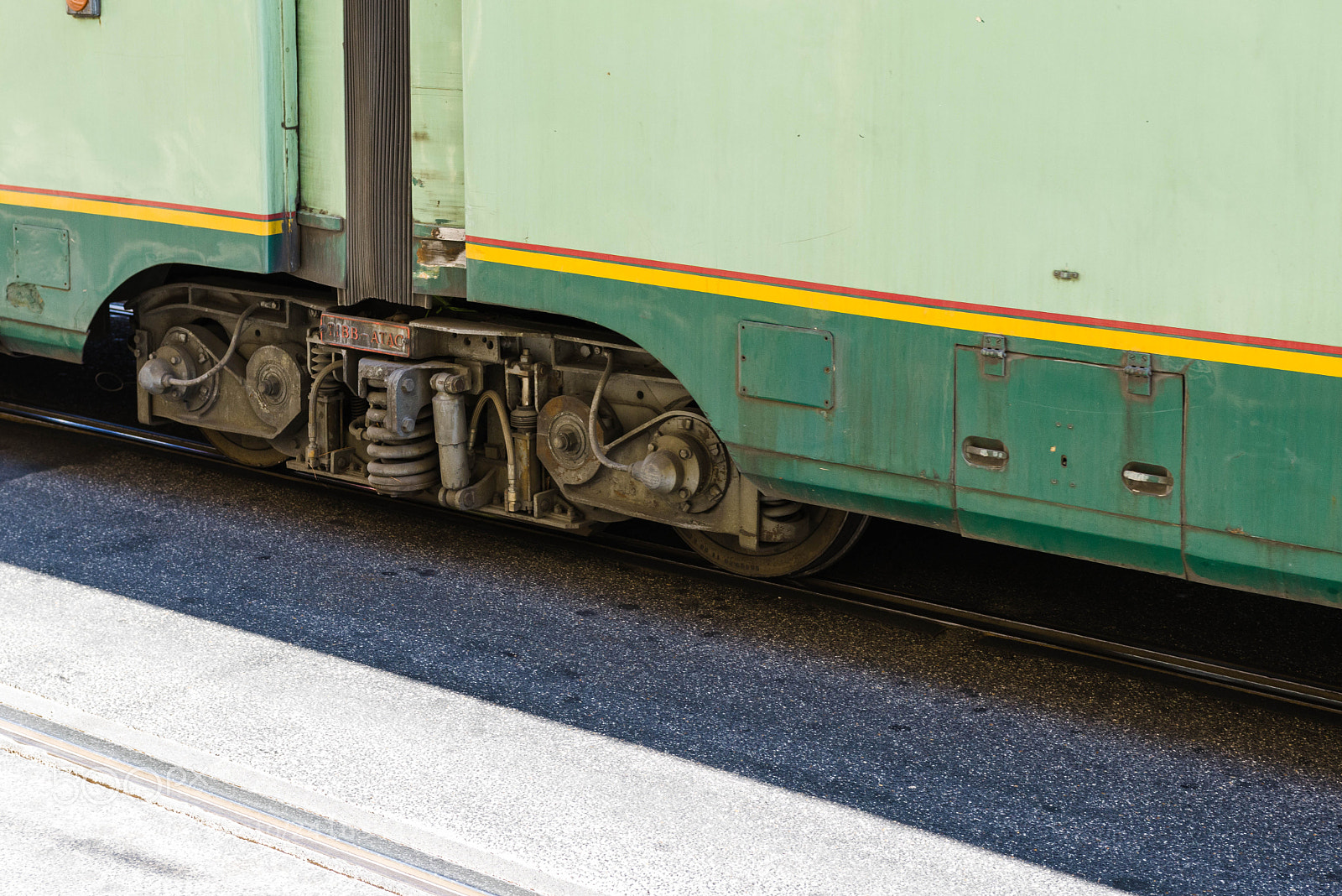 Nikon D600 sample photo. Tram in rome photography
