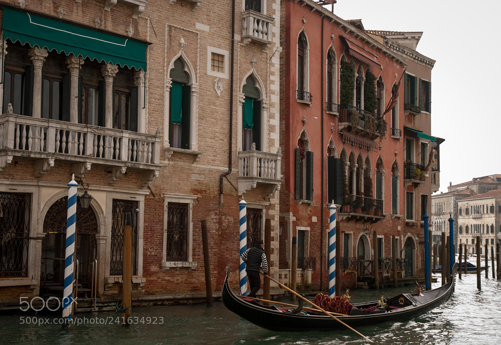 Nikon D80 sample photo. Gondola no grande canal photography