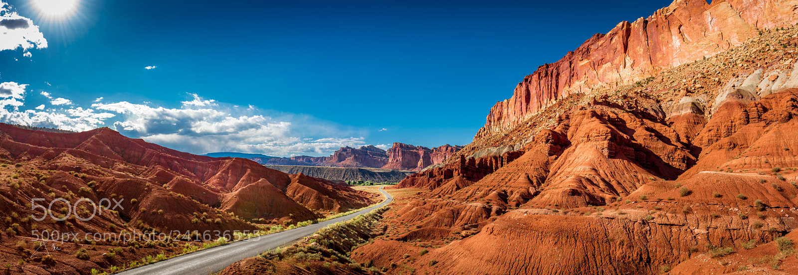 Nikon D810 sample photo. Capital reef scenic drive photography