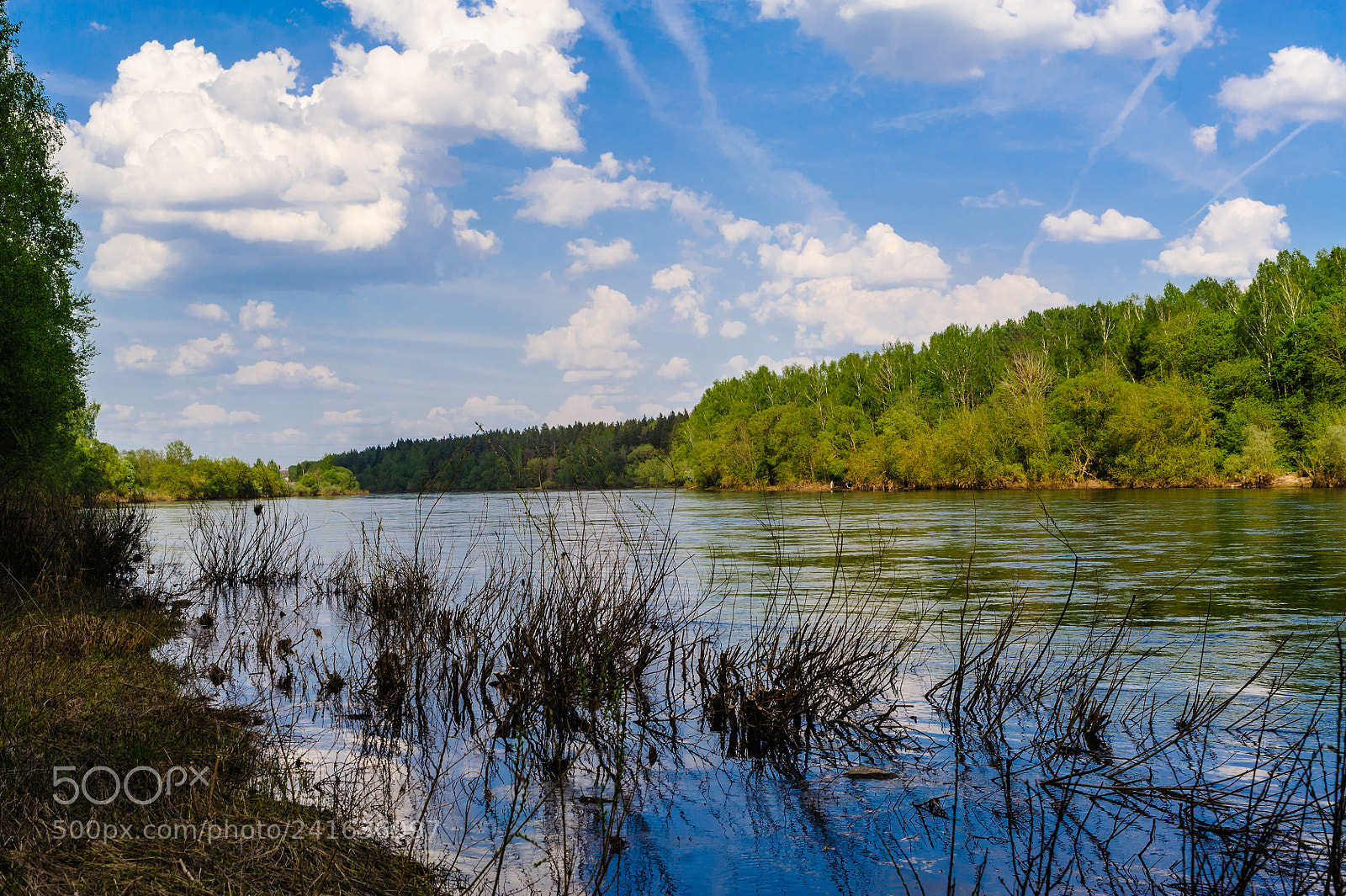 Nikon D700 sample photo. The western dvina river photography