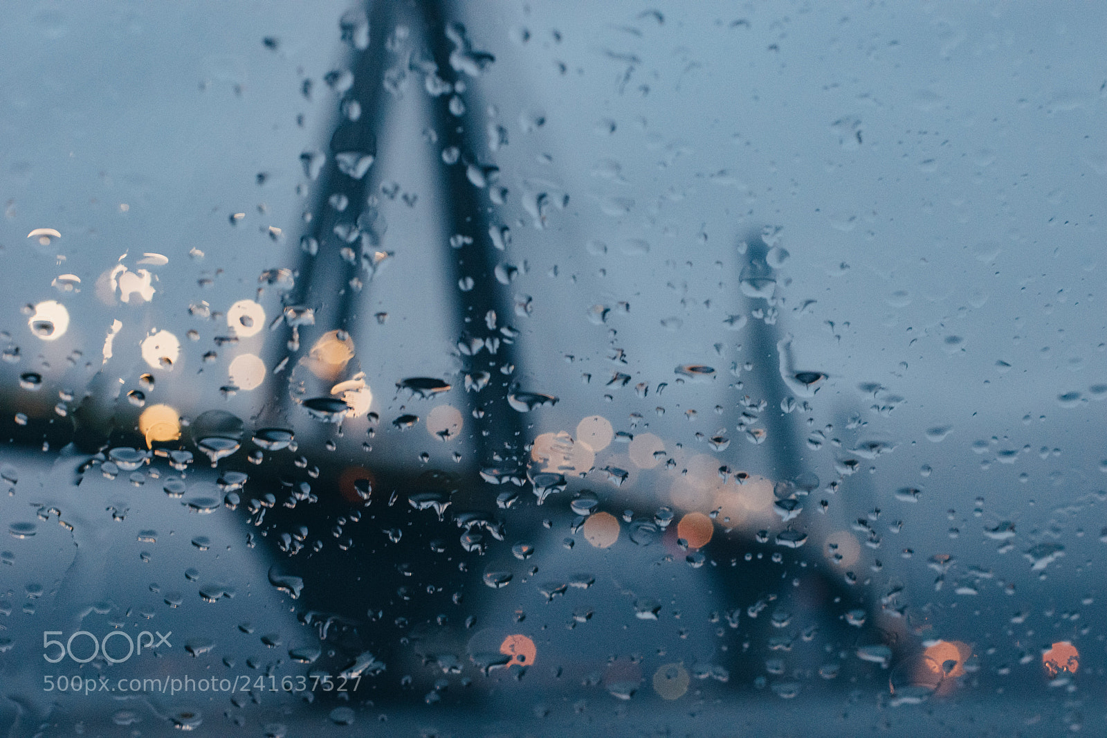Nikon D5500 sample photo. Bokeh explosion and rainy photography