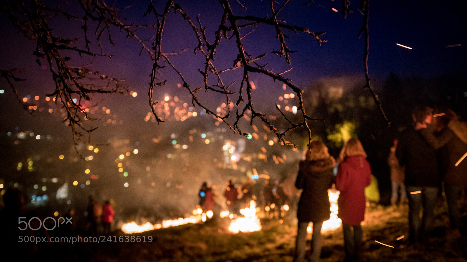 Sony a6500 sample photo. Light festival in pottenstein photography