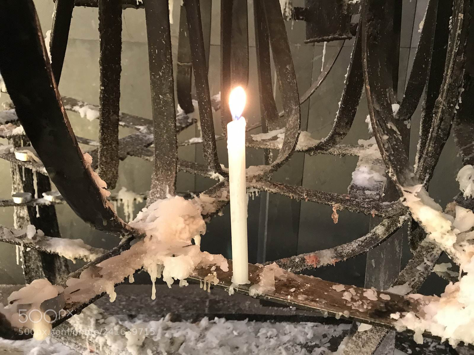 Apple iPhone 7 Plus sample photo. Candles burning at a photography
