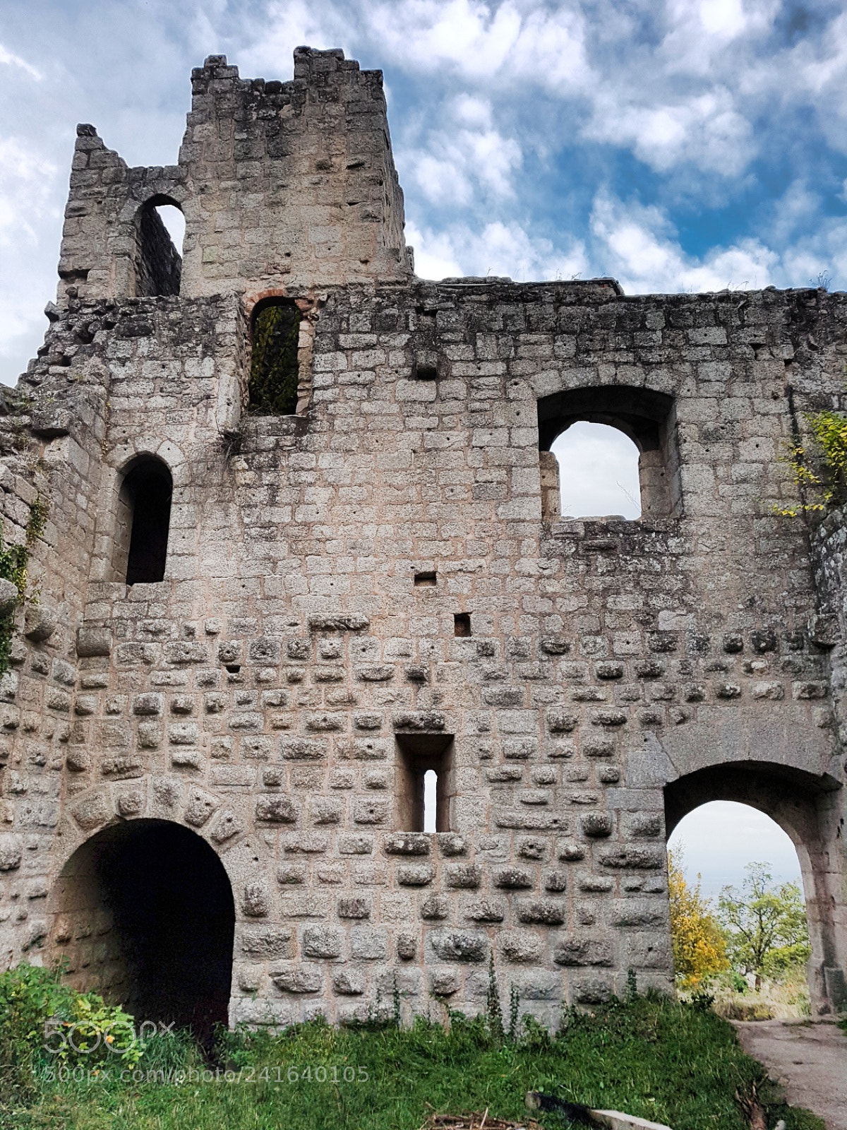 Samsung Galaxy S7 Edge sample photo. Bernstein castle in elsass photography