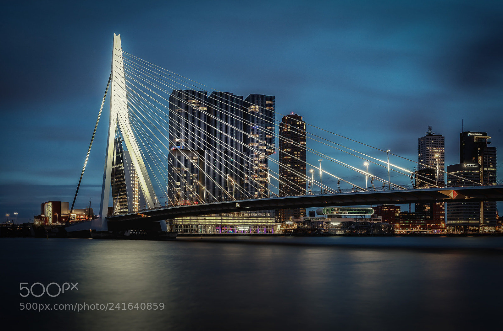 Sony a7 II sample photo. Rotterdam skyline photography
