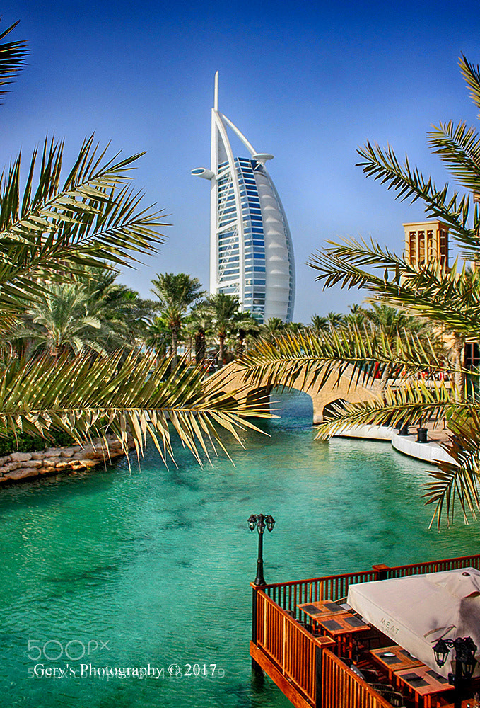 Canon EOS 450D (EOS Rebel XSi / EOS Kiss X2) sample photo. Madinat jumeirah - burj photography