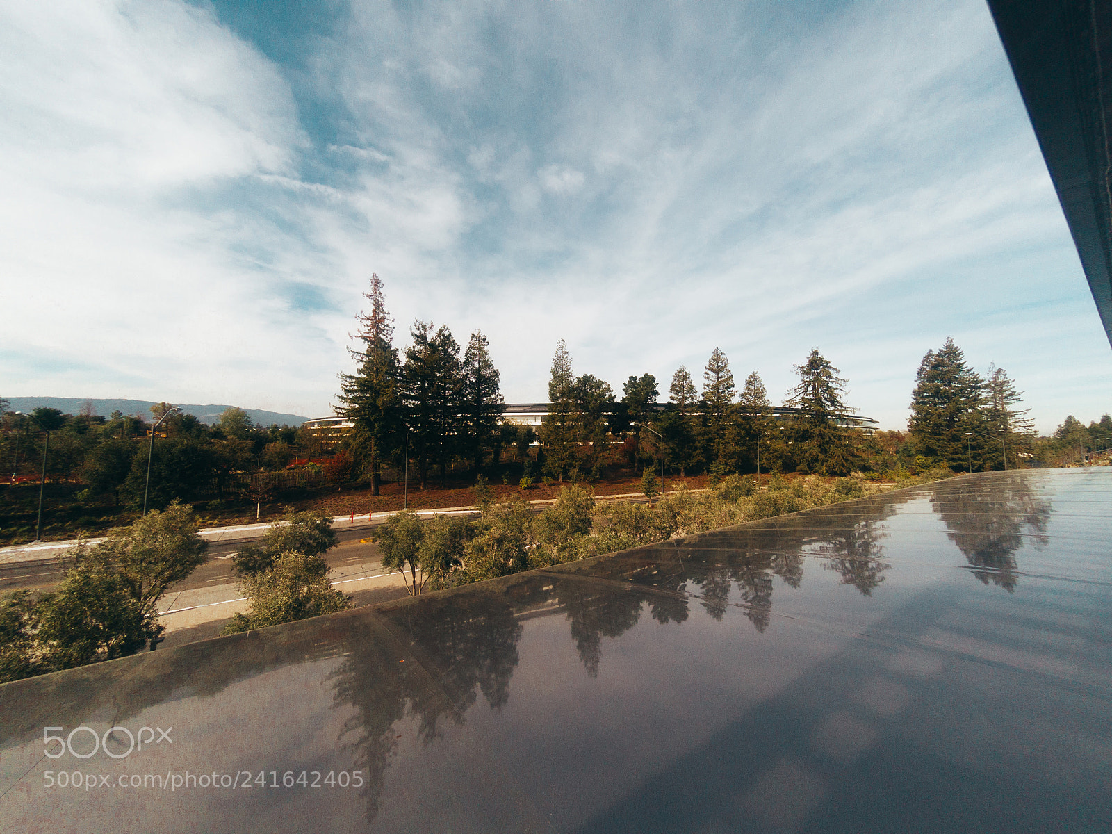 GoPro Hero5 Black sample photo. Apple campus 2 photography