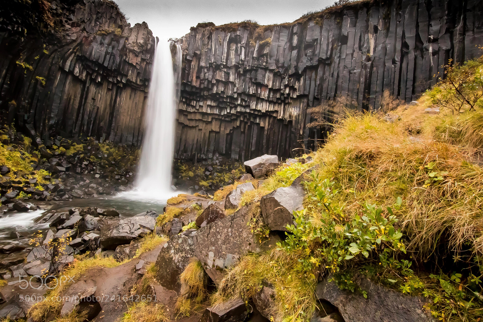 Canon EOS 760D (EOS Rebel T6s / EOS 8000D) sample photo. Svartifoss photography