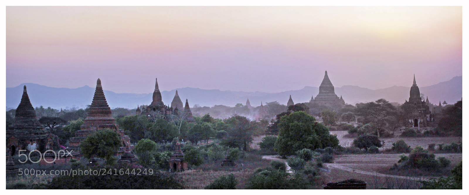 Canon EOS 50D sample photo. Sunrise in bagan   myanmar photography