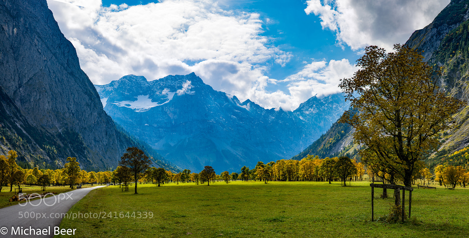 Nikon D7100 sample photo. Blick auf die hinterautal-vomper-kette photography
