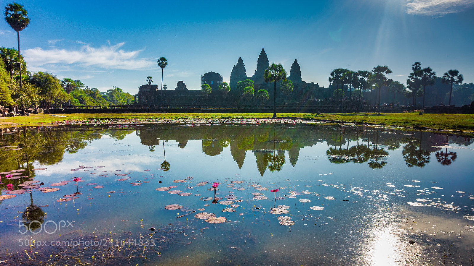 Sony Alpha a5000 (ILCE 5000) sample photo. Angkor wat across the photography