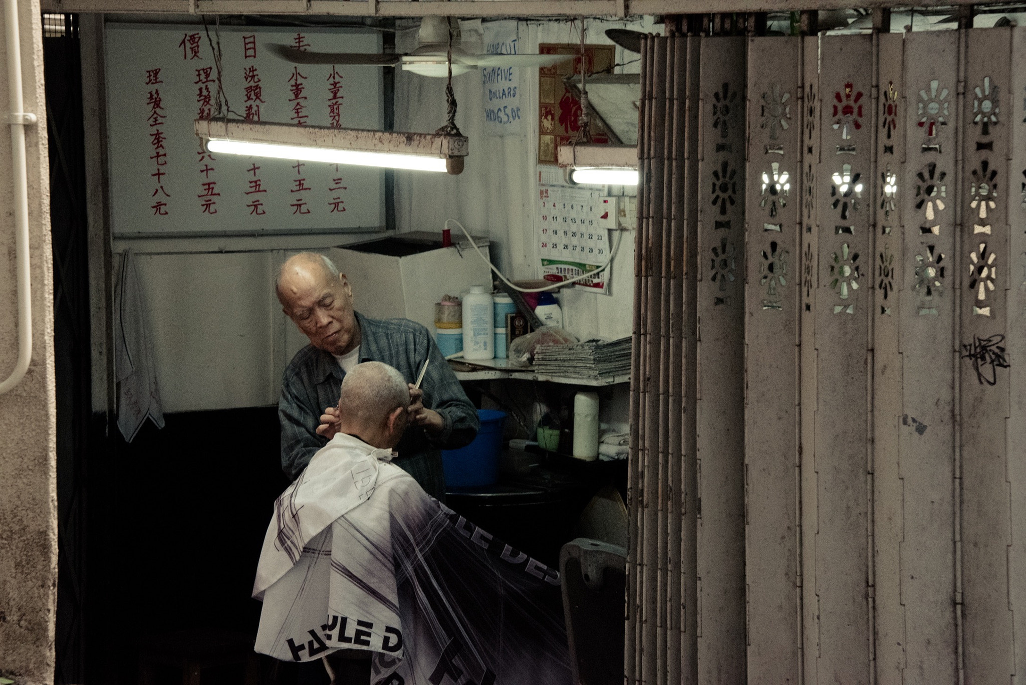 The old barber