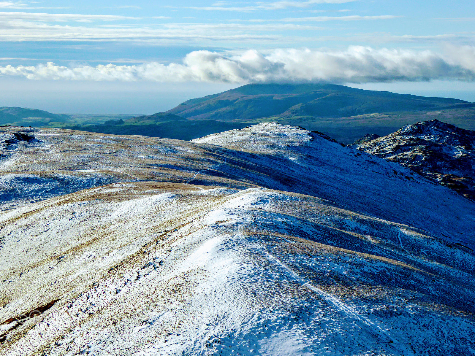 Panasonic Lumix DMC-ZS40 (Lumix DMC-TZ60) sample photo. Black combe, lake district photography