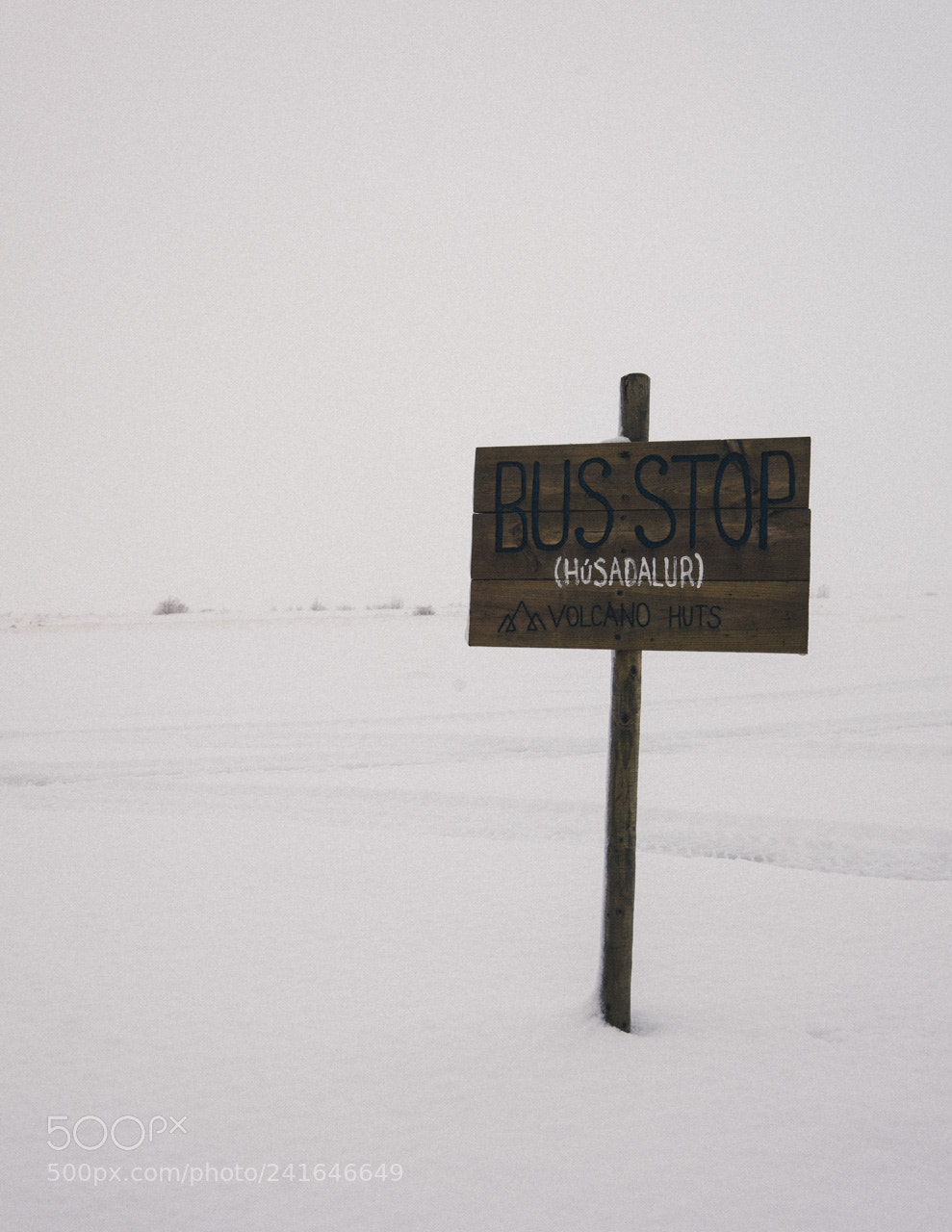 Sony Alpha NEX-5N sample photo. Lonely bus stop photography
