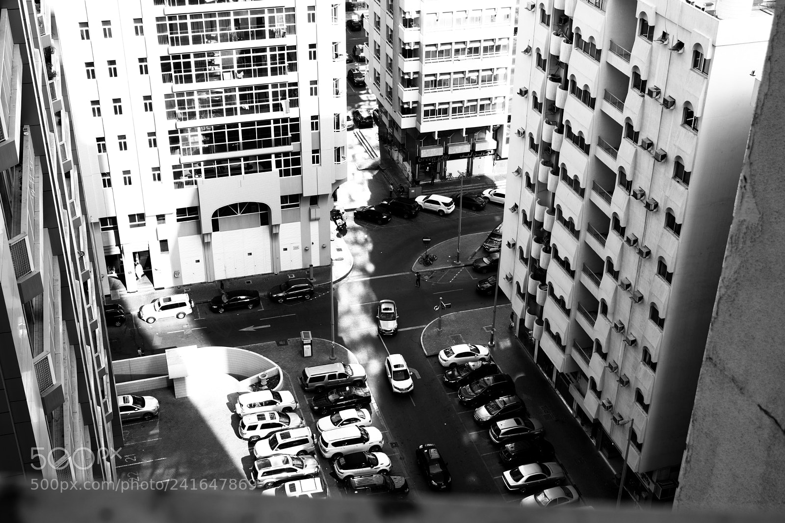 Fujifilm X-T20 sample photo. Carpark buildings photography