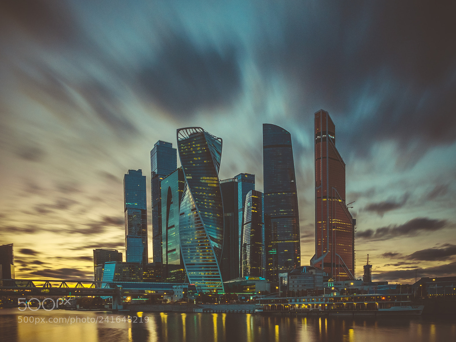 Olympus OM-D E-M5 II sample photo. Moscow-city photography