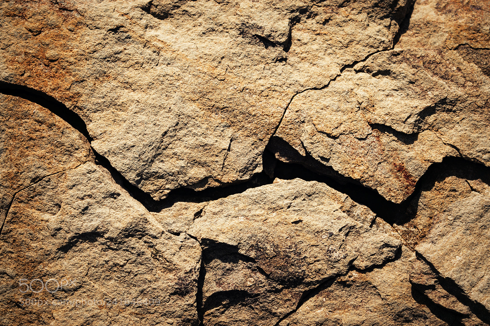 Nikon D5500 sample photo. Rift detail on ocher photography