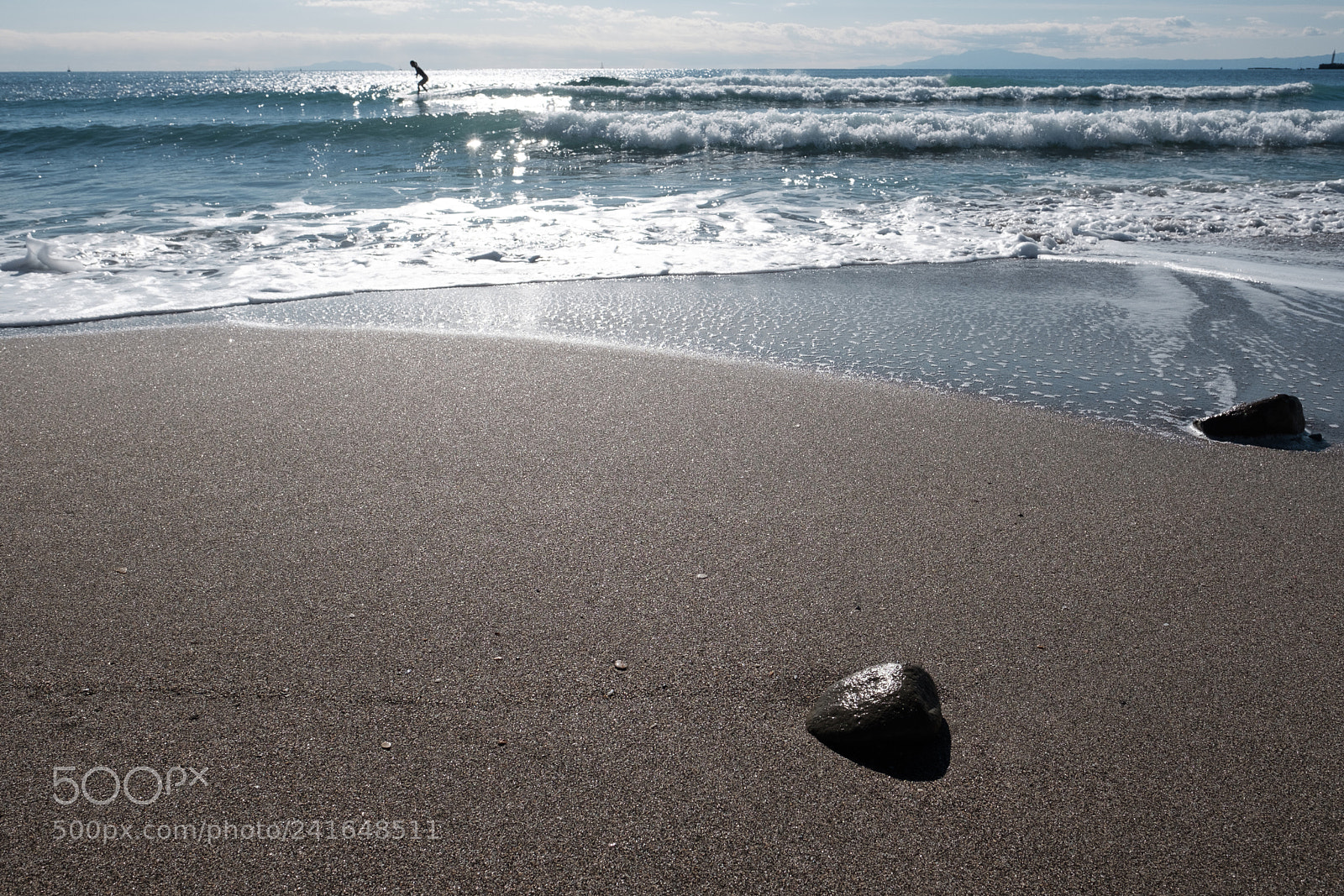 Fujifilm X-T2 sample photo. Shonan beach and surfing photography