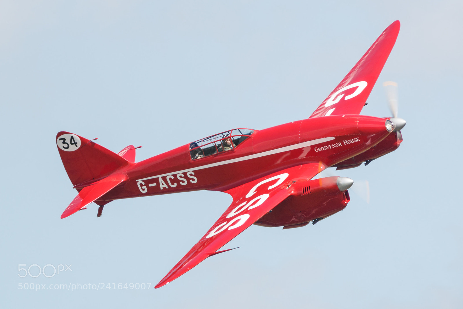 Canon EOS-1D X Mark II sample photo. De havilland dh.88 comet photography