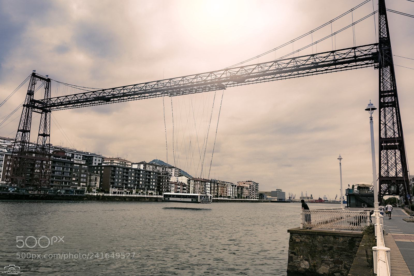 Nikon D7100 sample photo. Puente de vizcaya photography