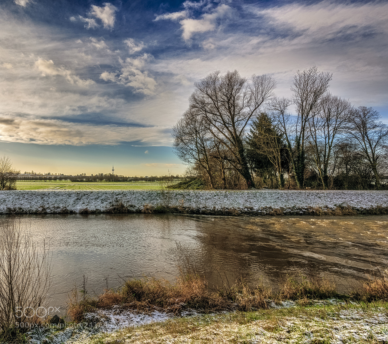 Nikon D810 sample photo. A frankfurt autumn river photography