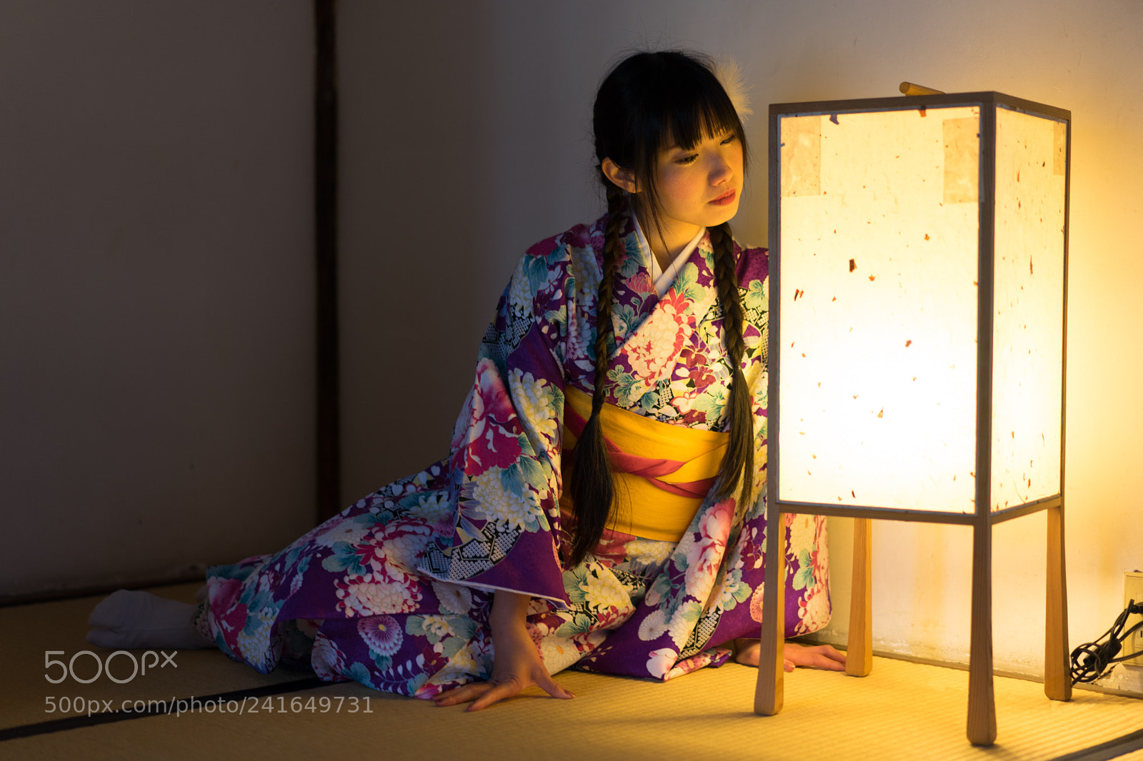 Sony a7 II sample photo. Kimono girl photography