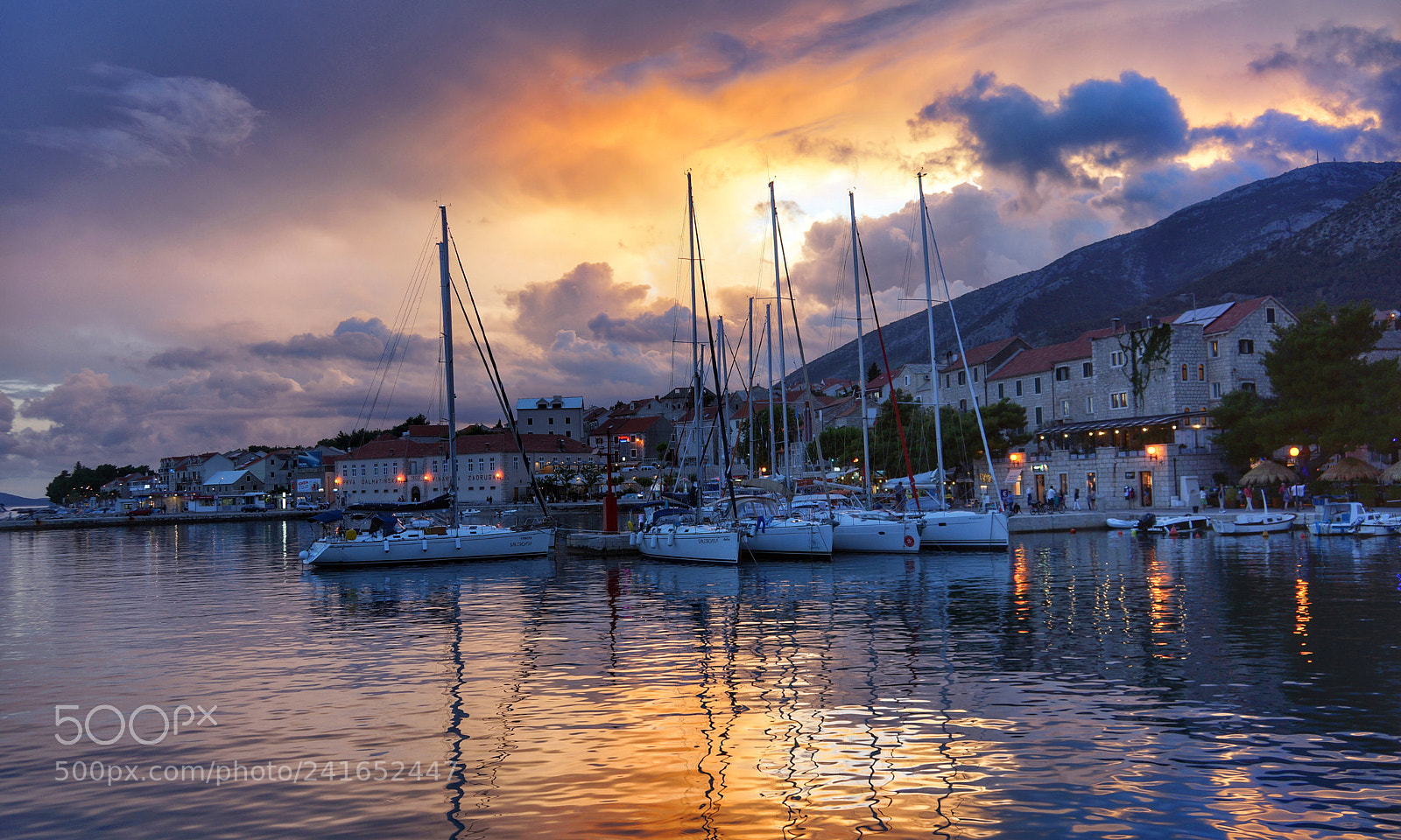 Sony Alpha NEX-7 sample photo. Sunset in crotia photography