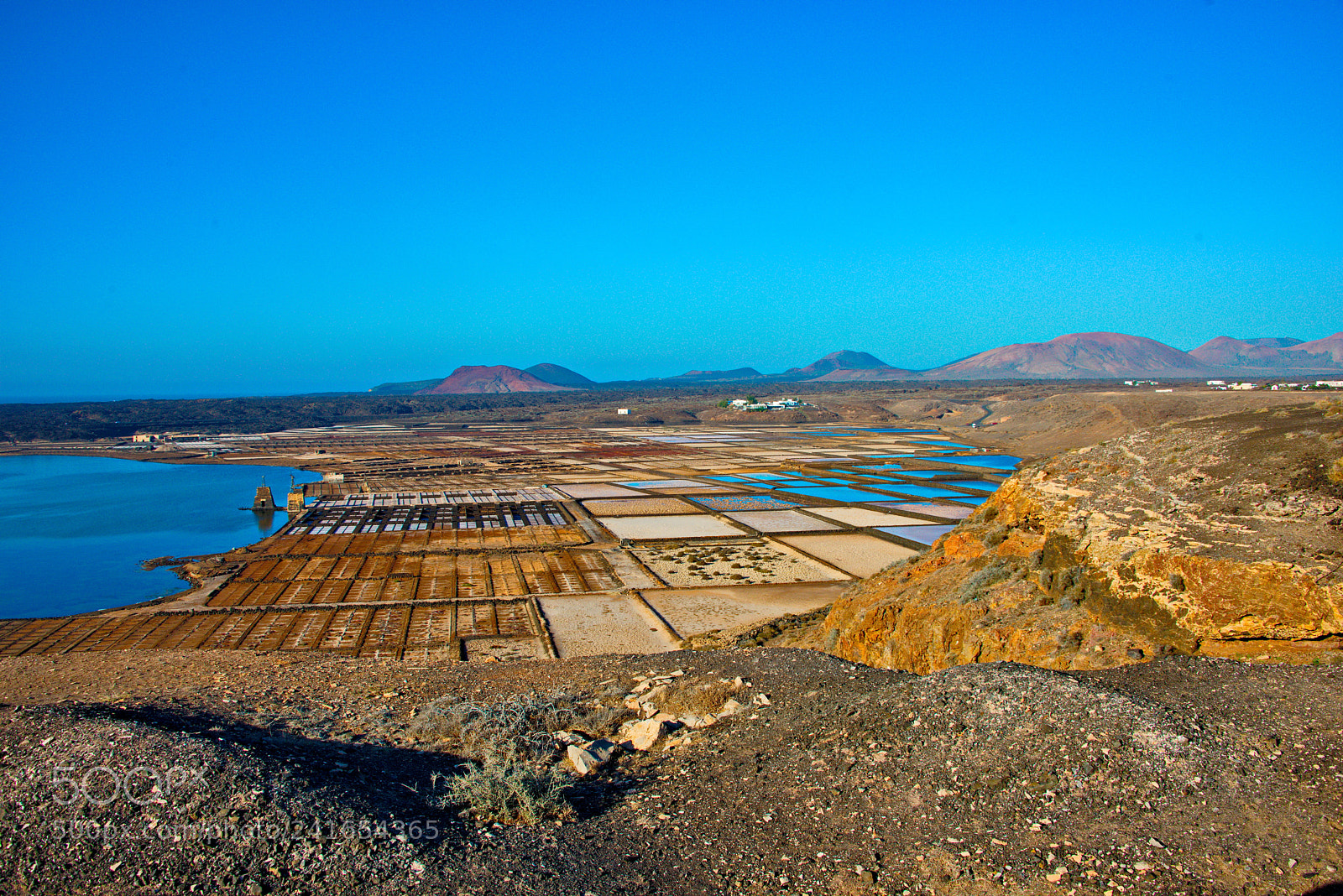 Nikon D800 sample photo. Salt marsh in lanzarote photography