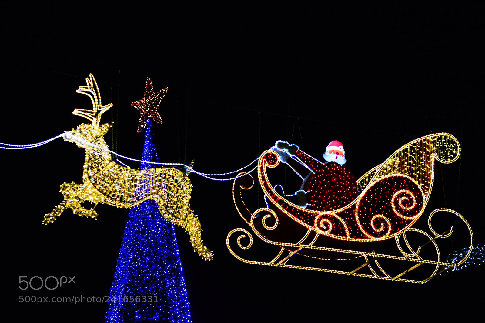 Nikon D3200 sample photo. Xmas spirit photography