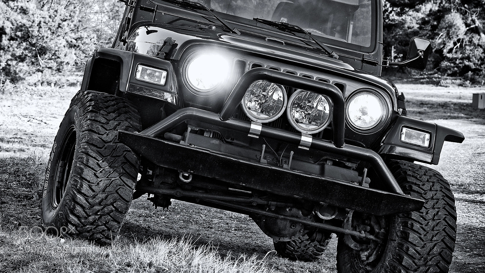 Sony a7 sample photo. 1998 jeep wrangler photography