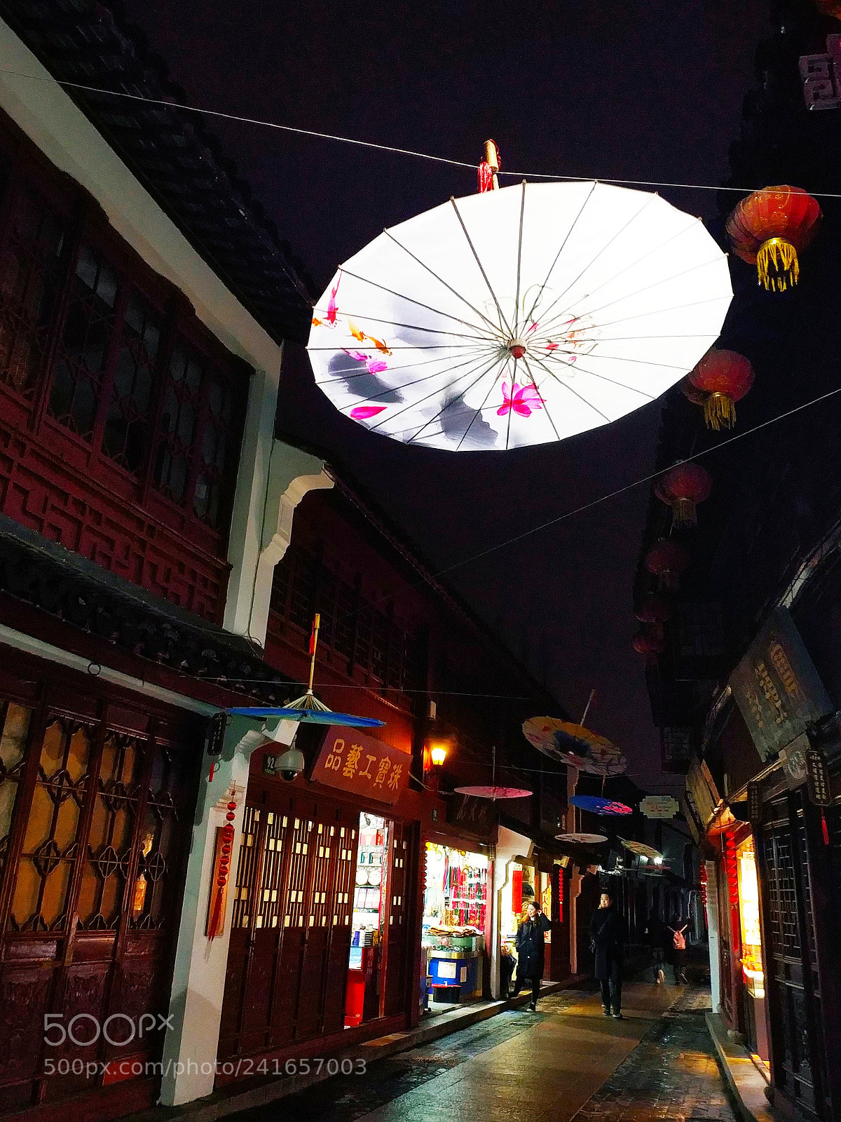 Xiaomi MIX 2 sample photo. Night of small alley photography