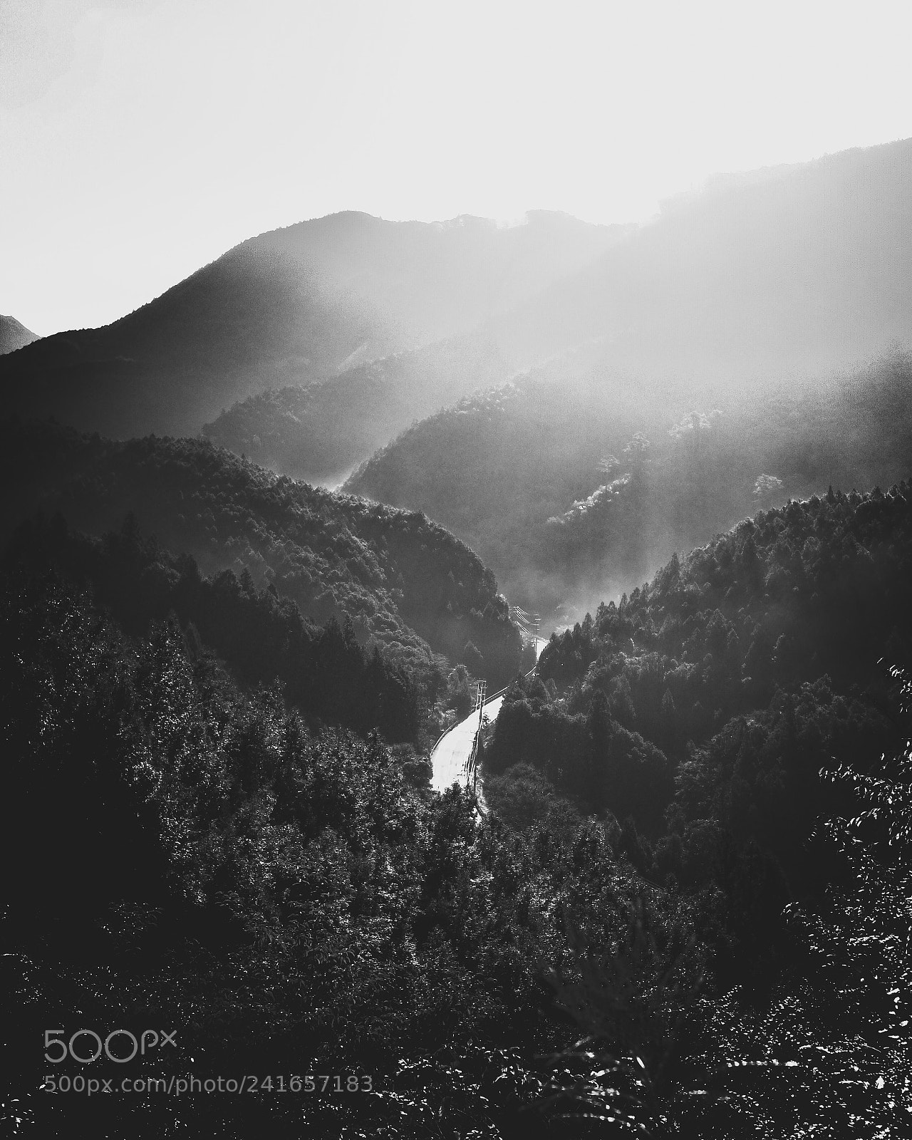 Fujifilm X-Pro2 sample photo. A road to villages photography