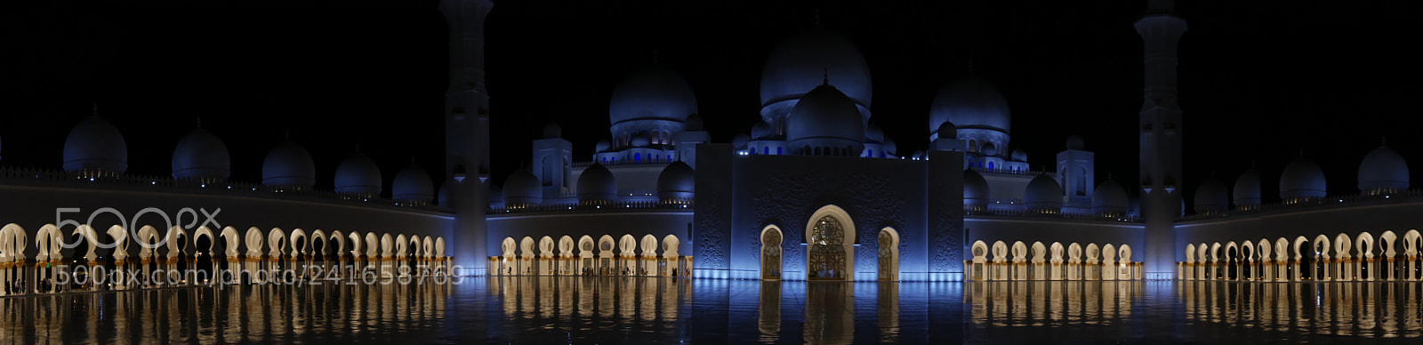Panasonic Lumix DMC-G7 sample photo. Grand mosque at night photography