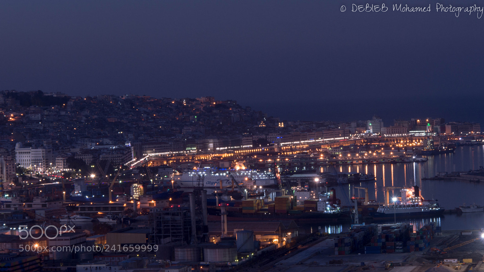 Nikon D3200 sample photo. Algiers by night photography