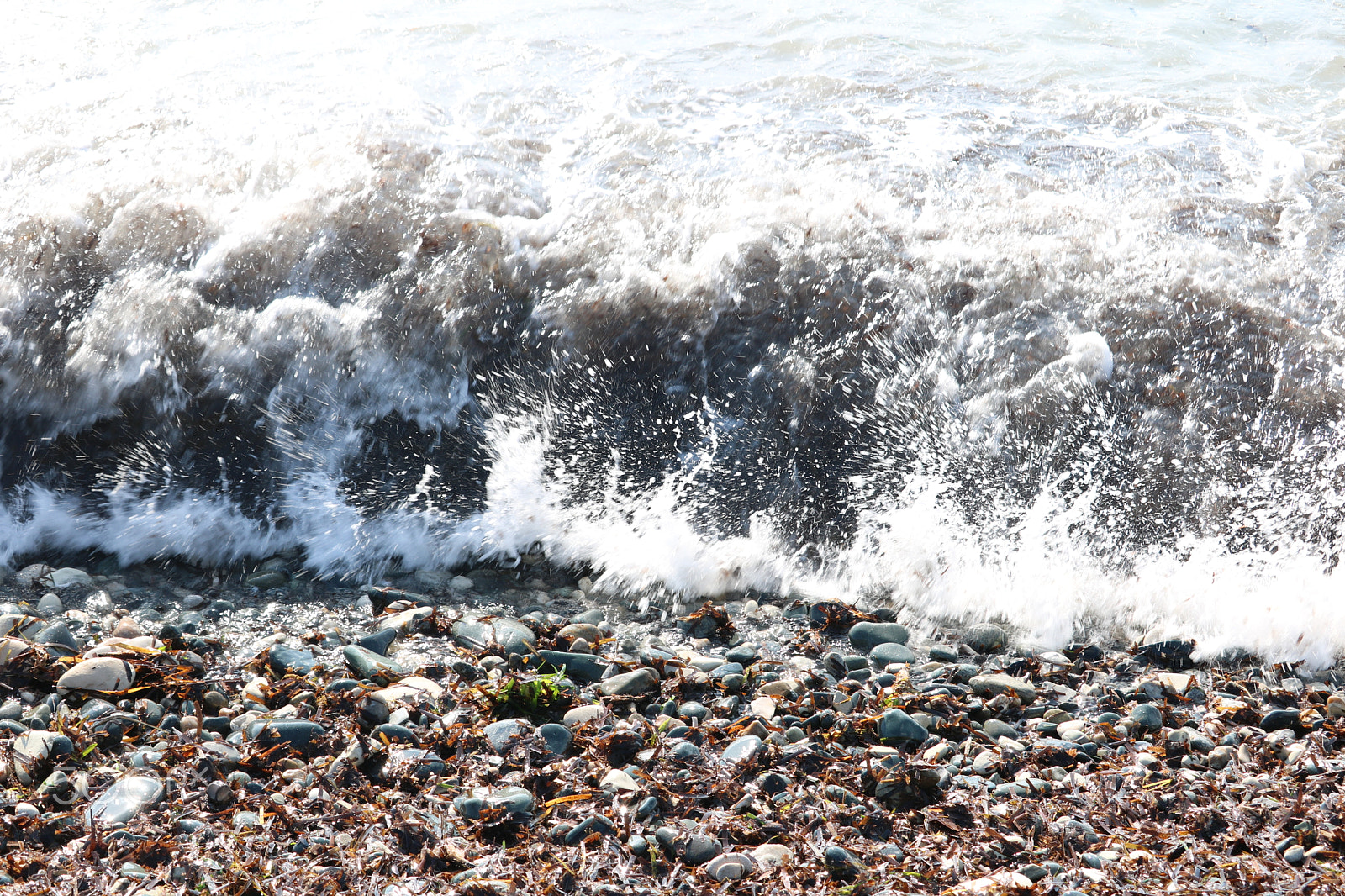 Canon EF-S 55-250mm F4-5.6 IS STM sample photo. Wave wall photography
