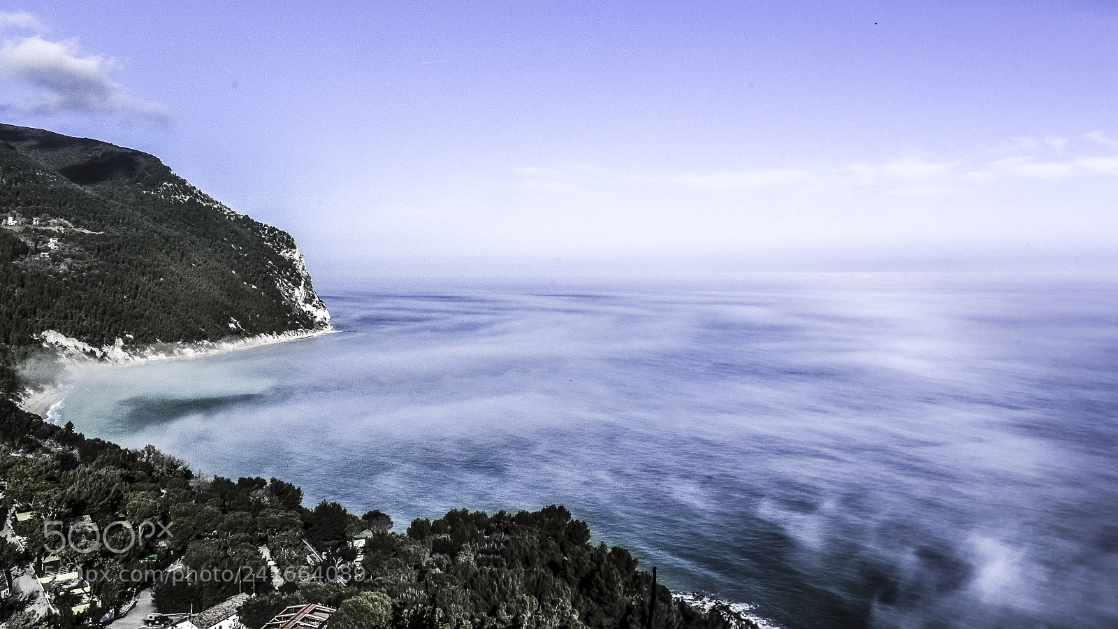 Nikon D3100 sample photo. Il conero, il mare photography