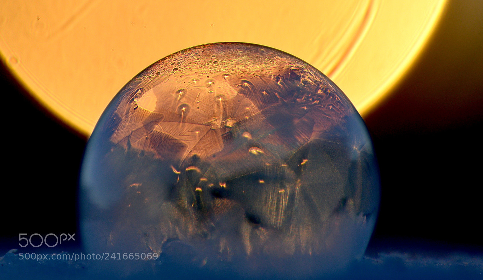 Nikon D3200 sample photo. Freezing bubble in the photography
