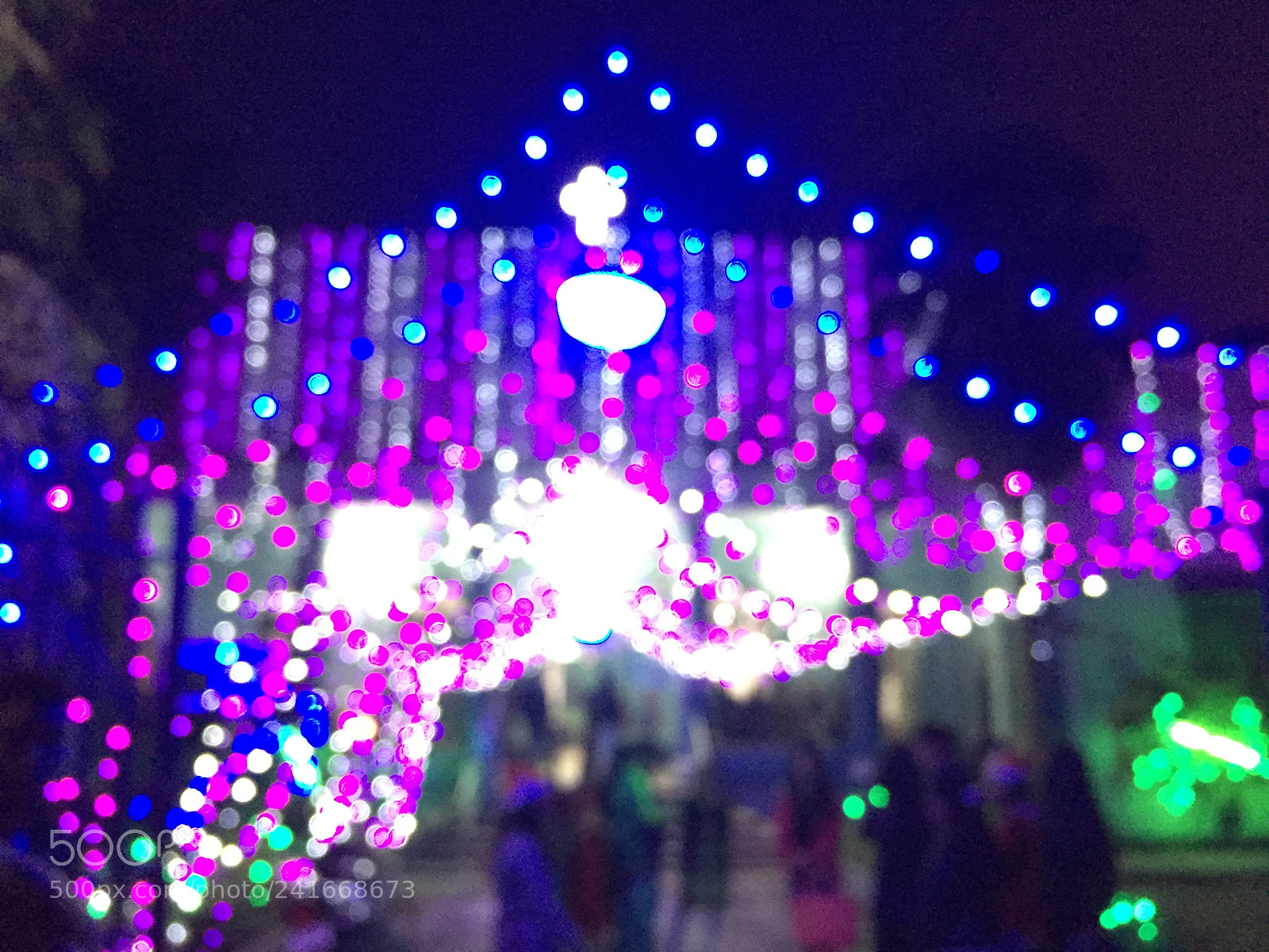 Apple iPhone 6 sample photo. Christmas lights  photography