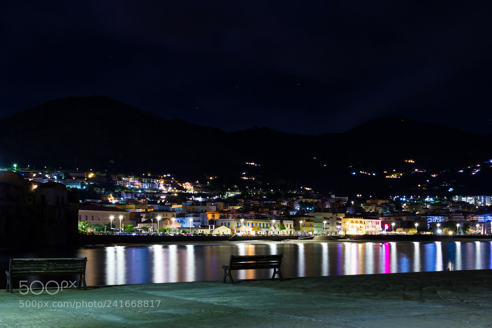 Canon EOS 100D (EOS Rebel SL1 / EOS Kiss X7) sample photo. Cefalù by night photography