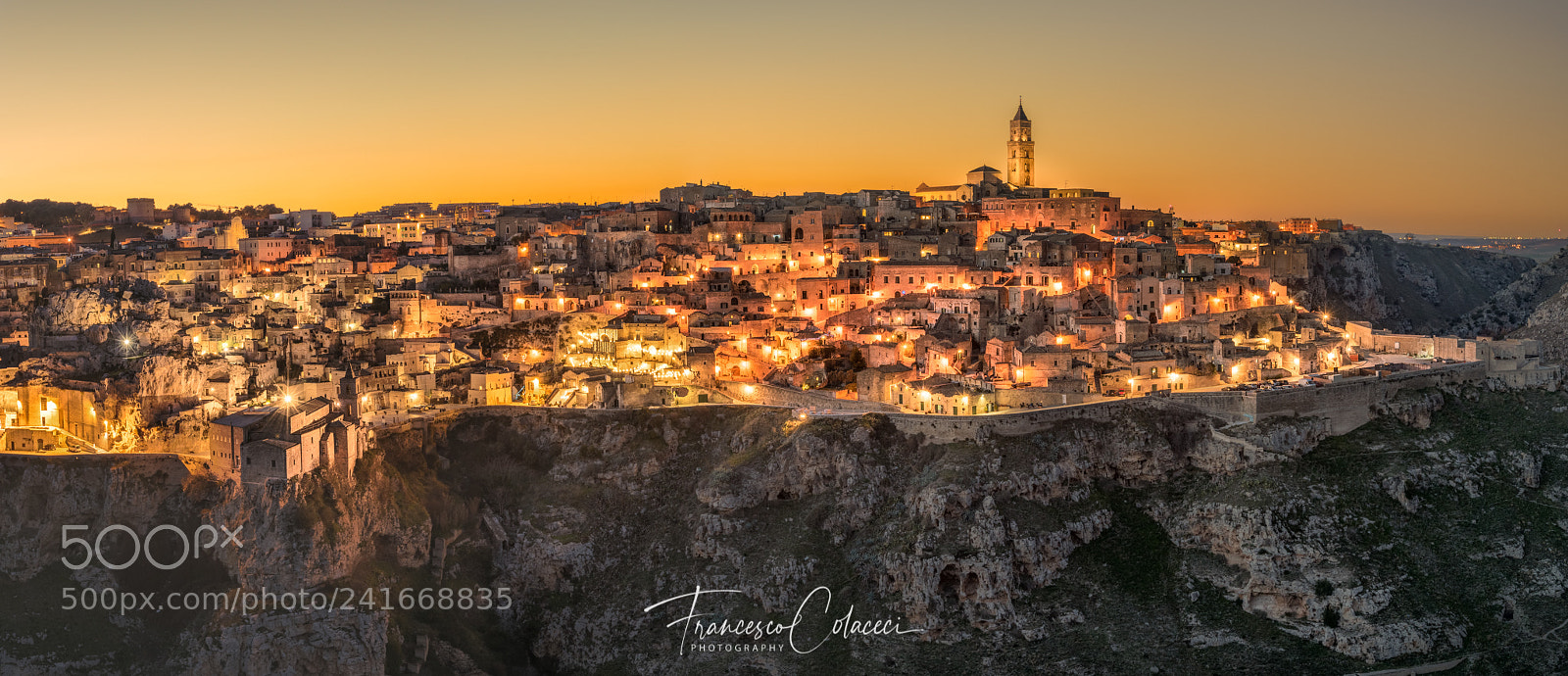 Nikon D810 sample photo. Sunset at sassi di photography
