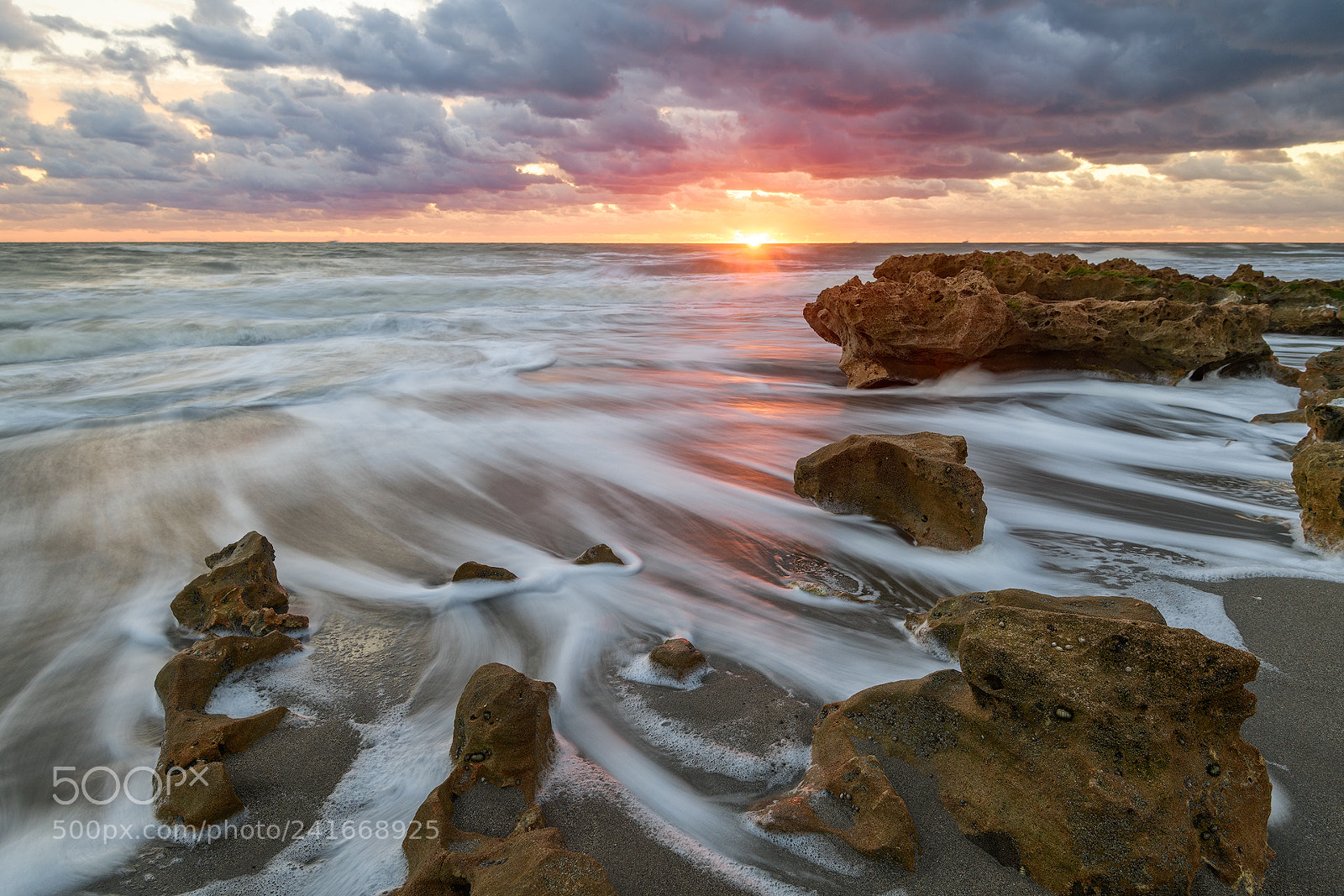 Nikon D850 sample photo. Waves at sunrise photography