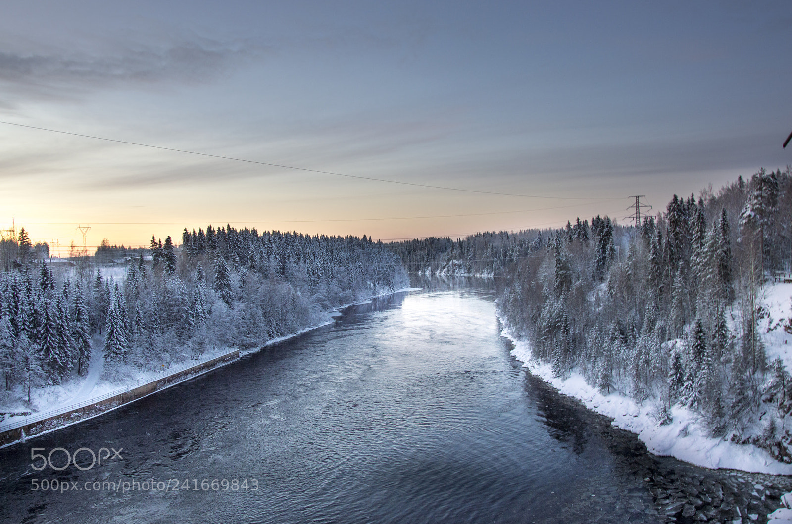 Nikon D3200 sample photo. Muhos river photography
