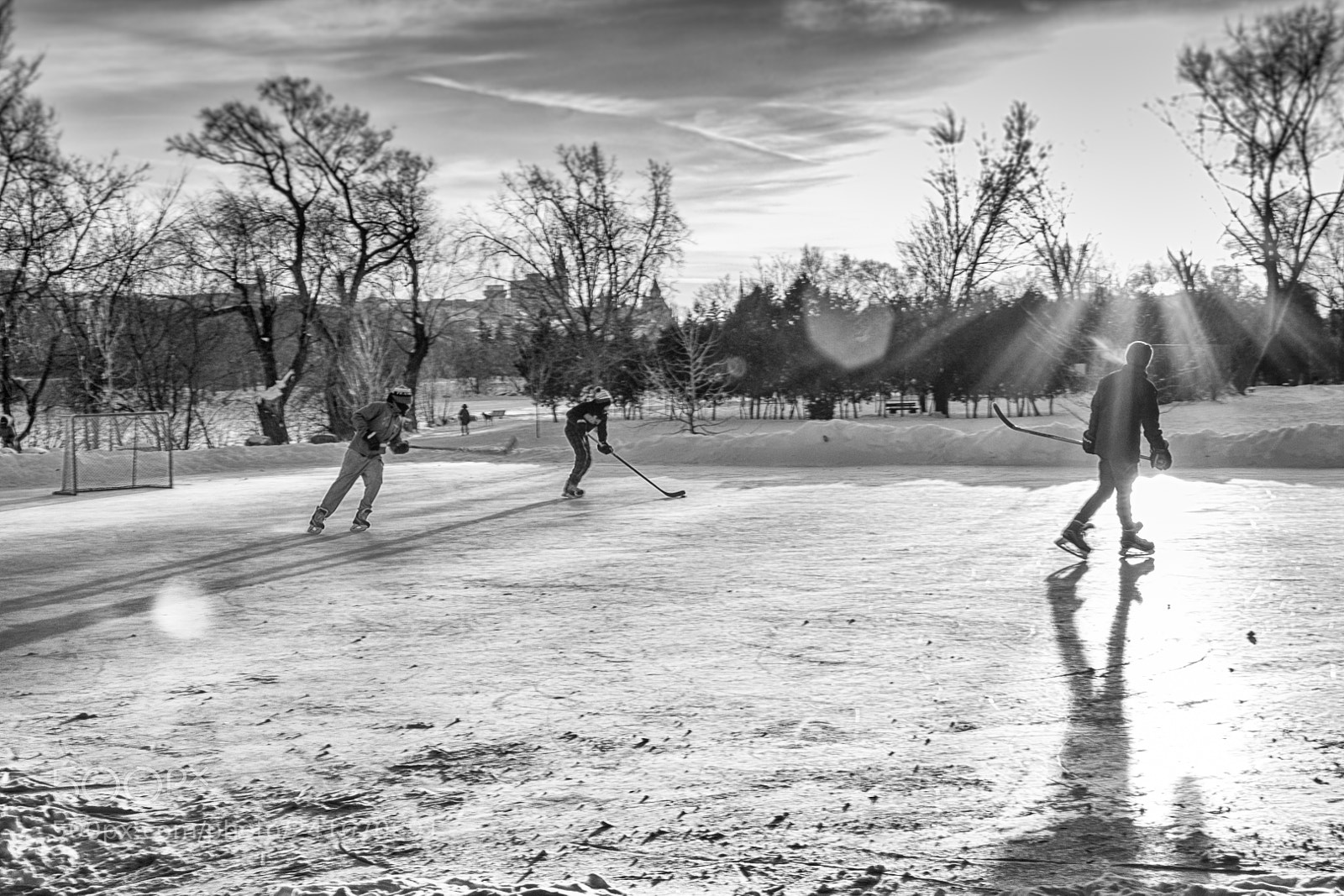 Fujifilm X-T1 sample photo. Hockey game photography
