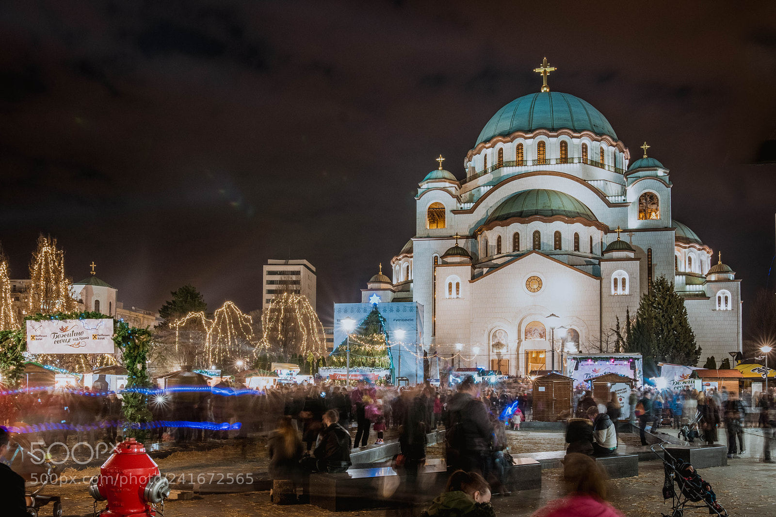 Nikon D7200 sample photo. Christmas village photography
