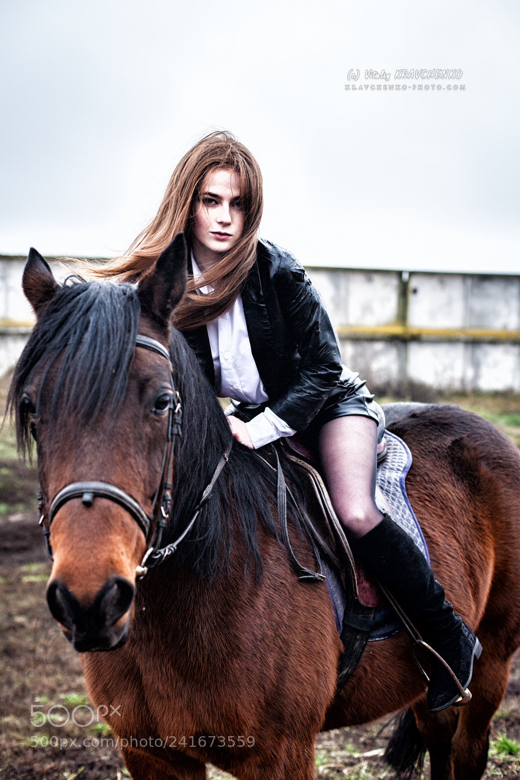 Canon EOS 5D sample photo. Red hair girl on photography